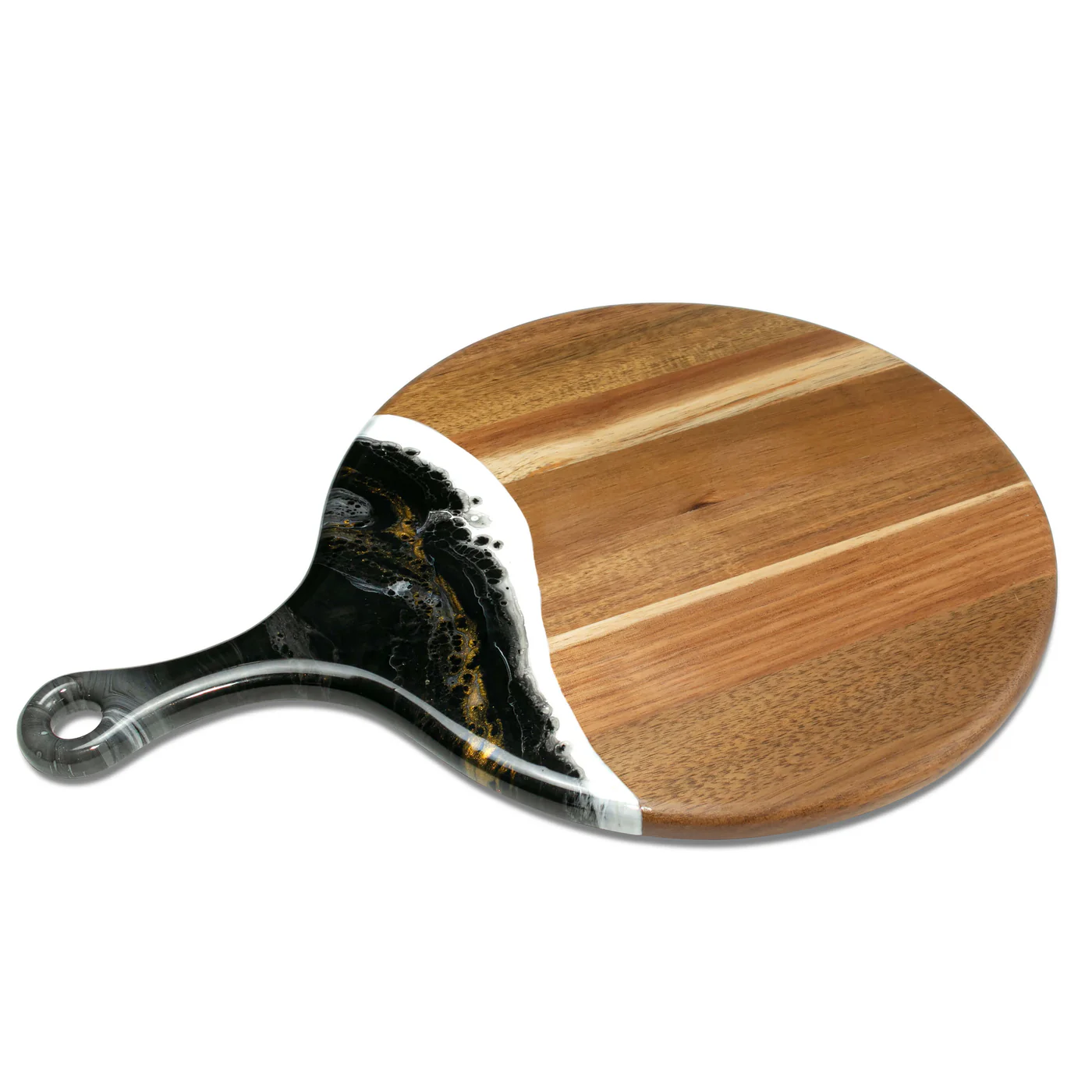 A board with Resin